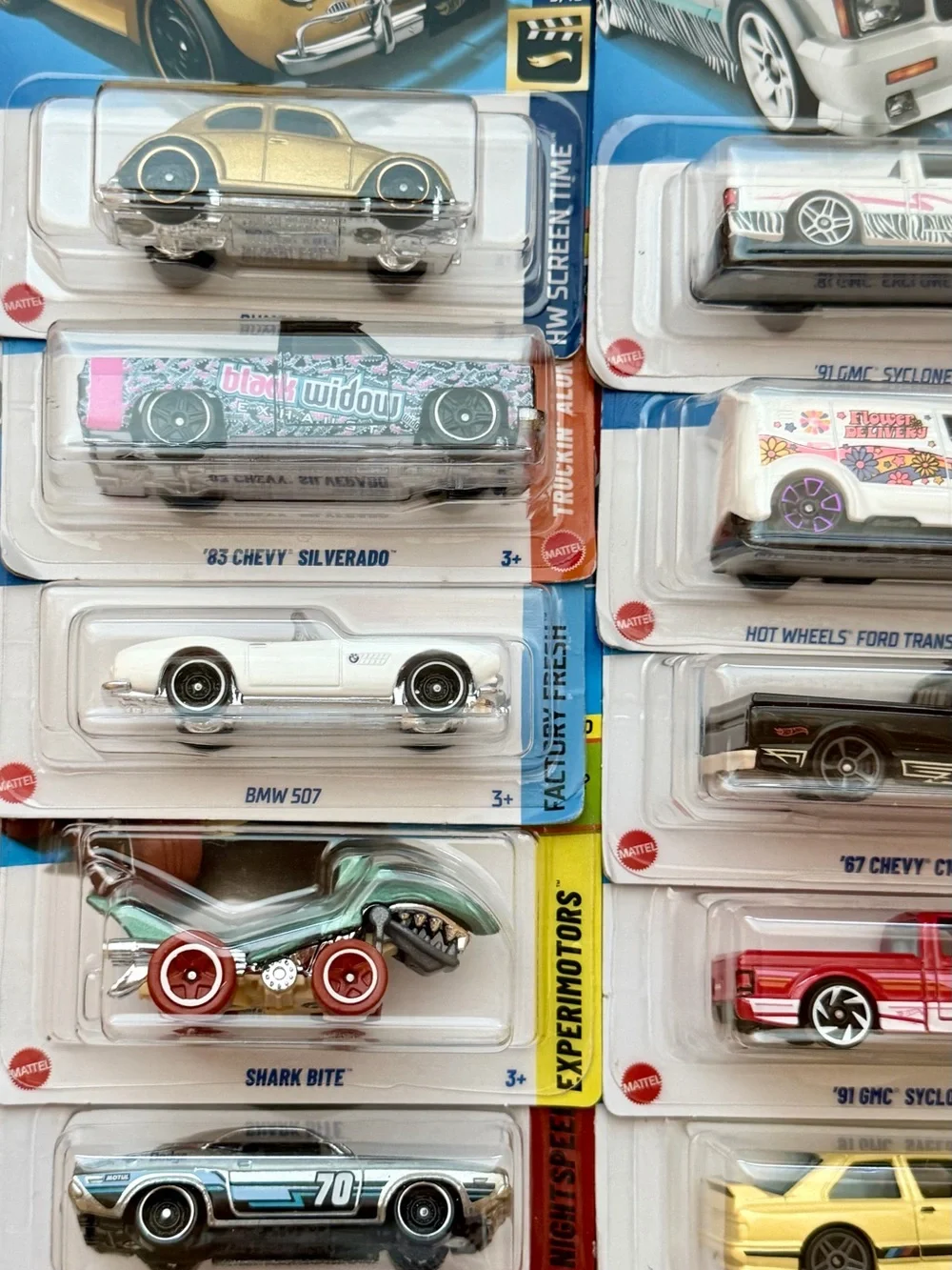 Bundle!! Buy one set, get the other for 5.00! Hot Wheels Assorted Bumblebee BMW